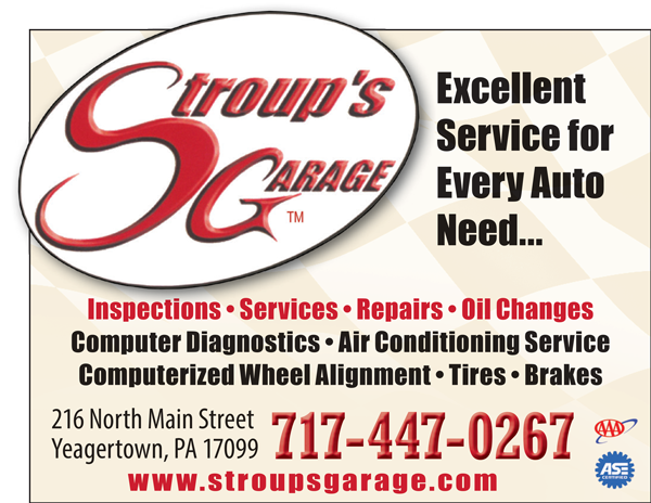 Stroup's Garage <center>Stroup's Garage| <b><a href="https://www.stroupsgarage.com" target="_blank" rel="noopener noreferrer">CLICK HERE to view the website</a></b></center>