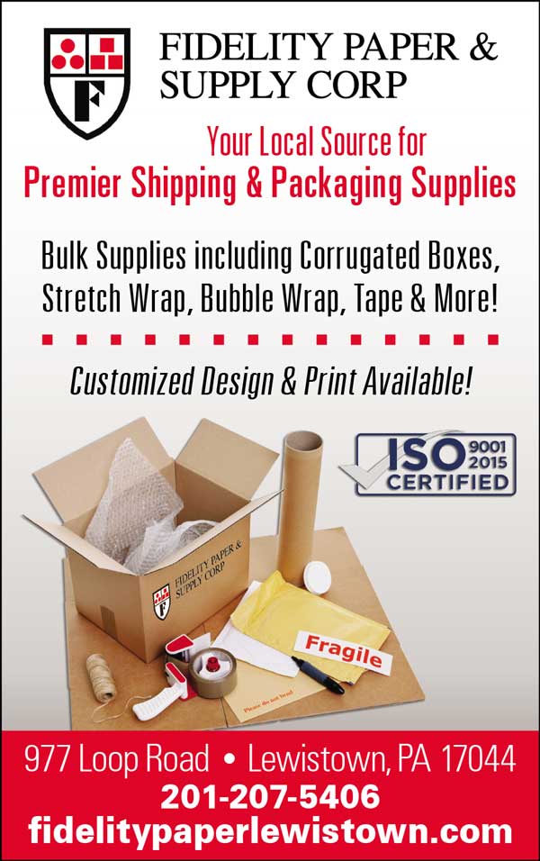 Fidelity Paper & Supply Corp <center>Fidelity Paper & Supply Corp | <b><a href="https://fidelitypaperlewistown.com/" target="_blank" rel="noopener noreferrer">CLICK HERE to view the website</a></b></center>